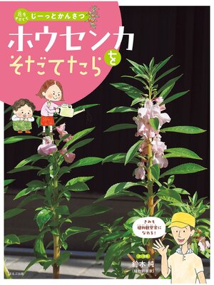 cover image of 花をそだててじーっとかんさつ　ホウセンカをそだてたら